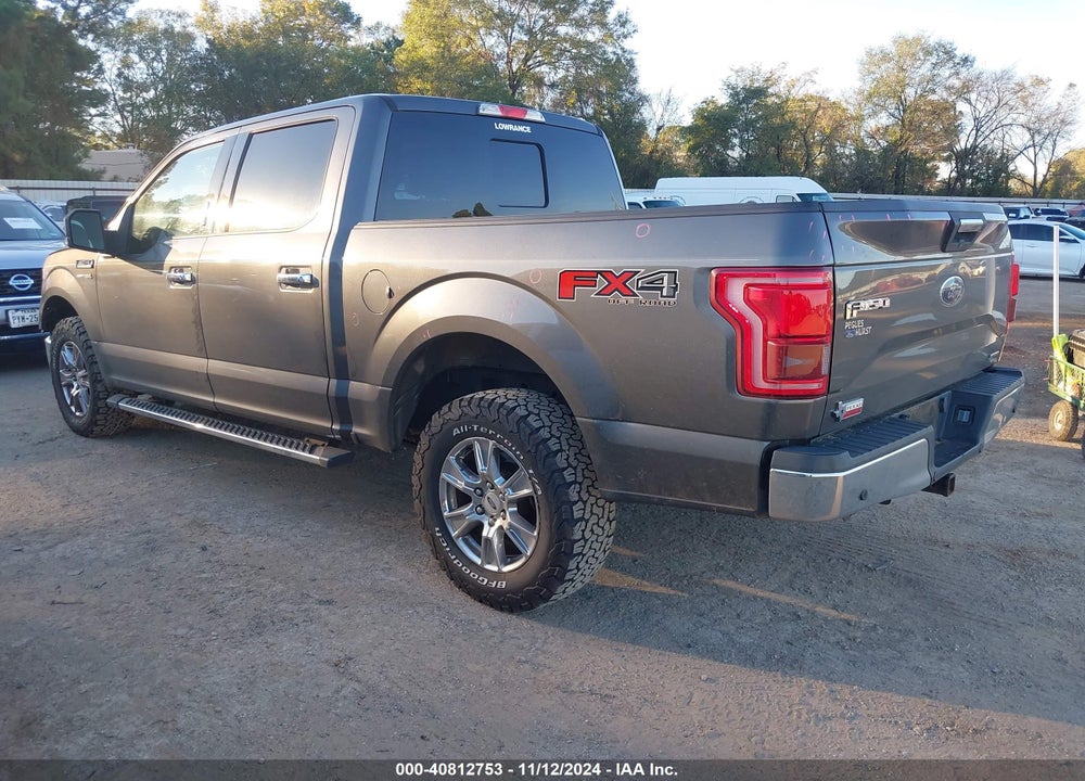 2016 FORD F-150 XLT VIN: 1FTEW1EF8GKF80619