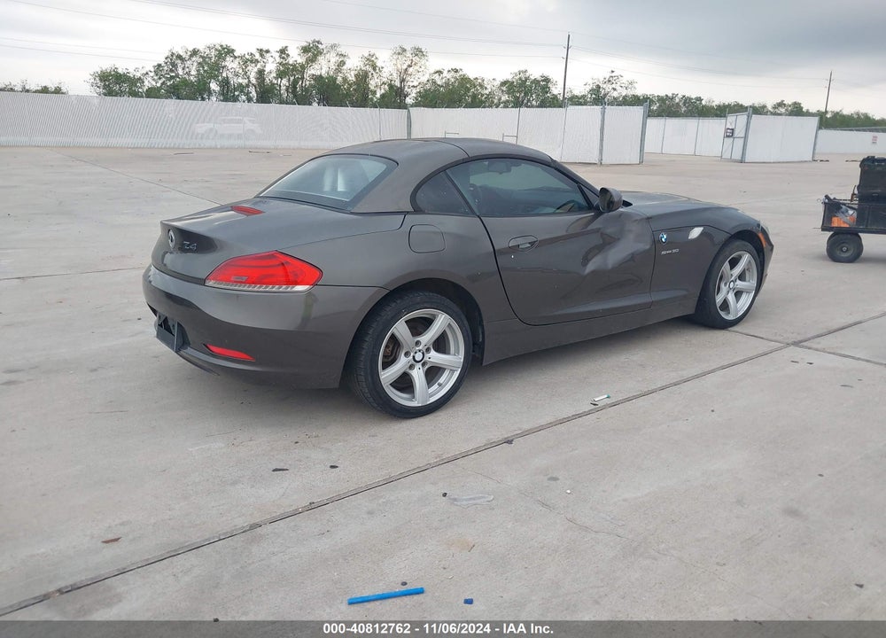 2011 BMW Z4 SDRIVE30I VIN: WBALM5C59BE378469