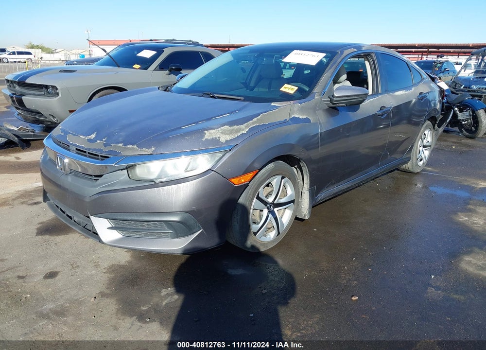 2016 HONDA CIVIC LX VIN: 19XFC2F52GE033213
