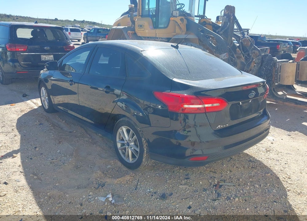 2016 FORD FOCUS SE VIN: 1FADP3F20GL291458