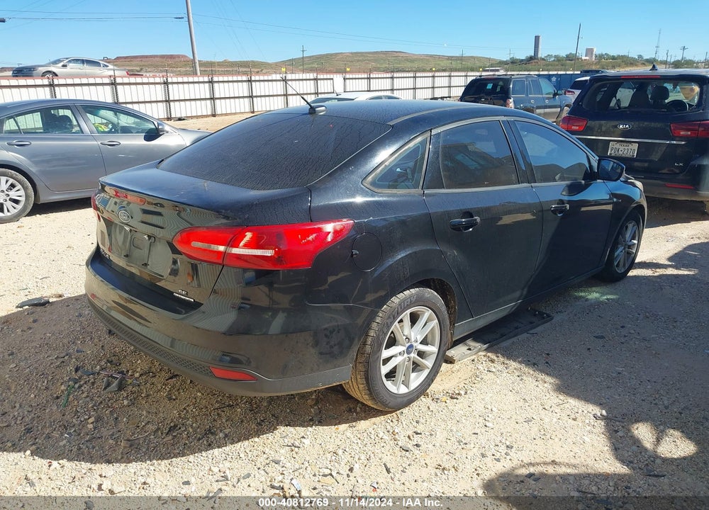 2016 FORD FOCUS SE VIN: 1FADP3F20GL291458