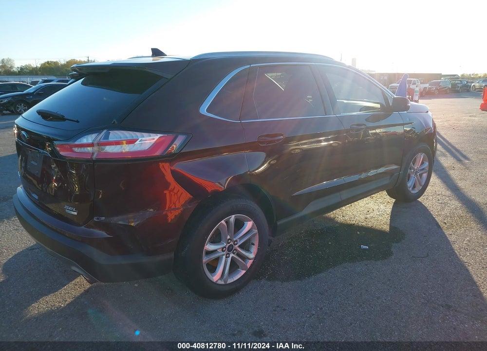 2019 FORD EDGE SEL VIN: 2FMPK4J98KBB86770