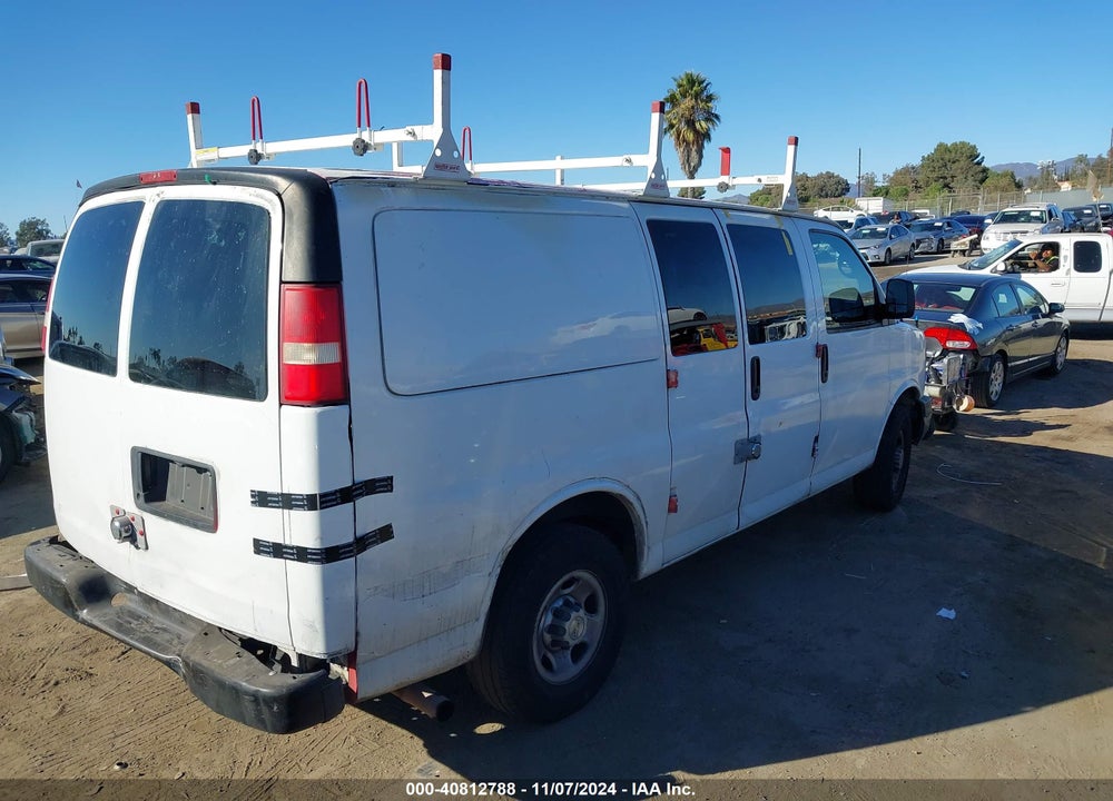 2010 CHEVROLET EXPRESS 2500 WORK VAN VIN: 1GCZGFBA1A1100633