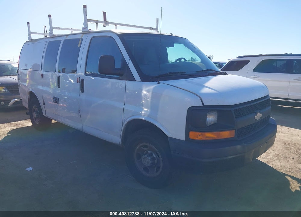 2010 CHEVROLET EXPRESS 2500 WORK VAN VIN: 1GCZGFBA1A1100633