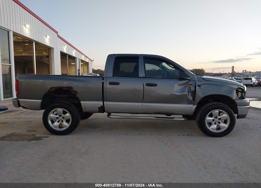 2006 DODGE RAM 1500 SLT/TRX4 OFF ROAD/SPORT VIN: 1D7HU18N36S637996