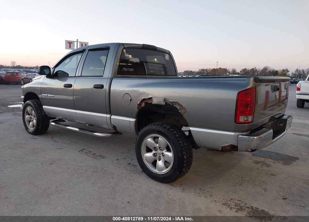 2006 DODGE RAM 1500 SLT/TRX4 OFF ROAD/SPORT VIN: 1D7HU18N36S637996