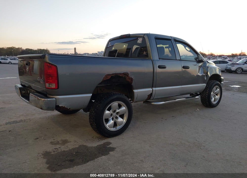 2006 DODGE RAM 1500 SLT/TRX4 OFF ROAD/SPORT VIN: 1D7HU18N36S637996