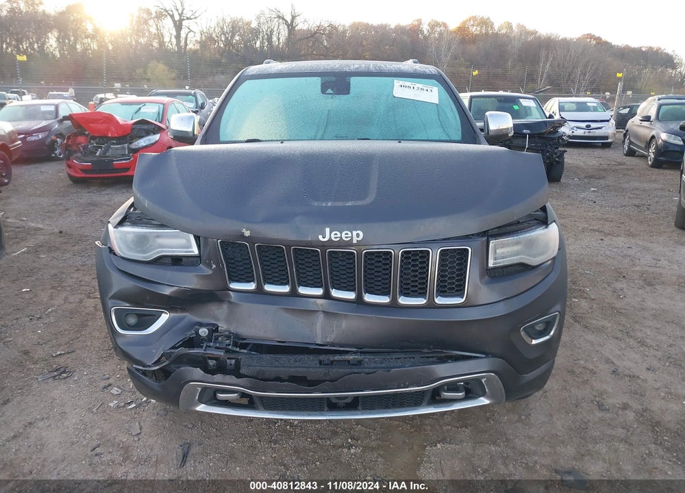 2014 JEEP GRAND CHEROKEE OVERLAND VIN: 1C4RJFCGXEC219067