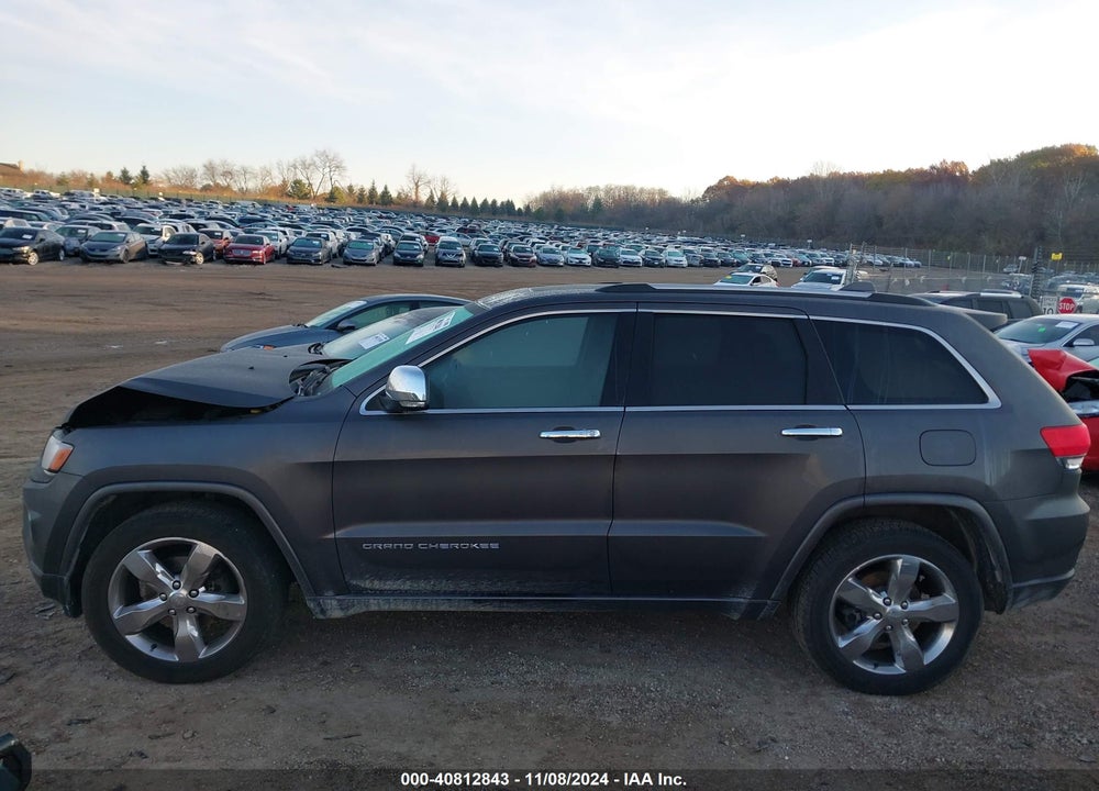 2014 JEEP GRAND CHEROKEE OVERLAND VIN: 1C4RJFCGXEC219067