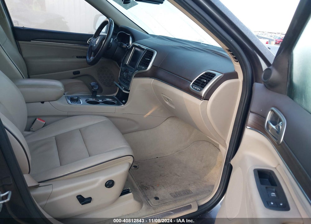 2014 JEEP GRAND CHEROKEE OVERLAND VIN: 1C4RJFCGXEC219067