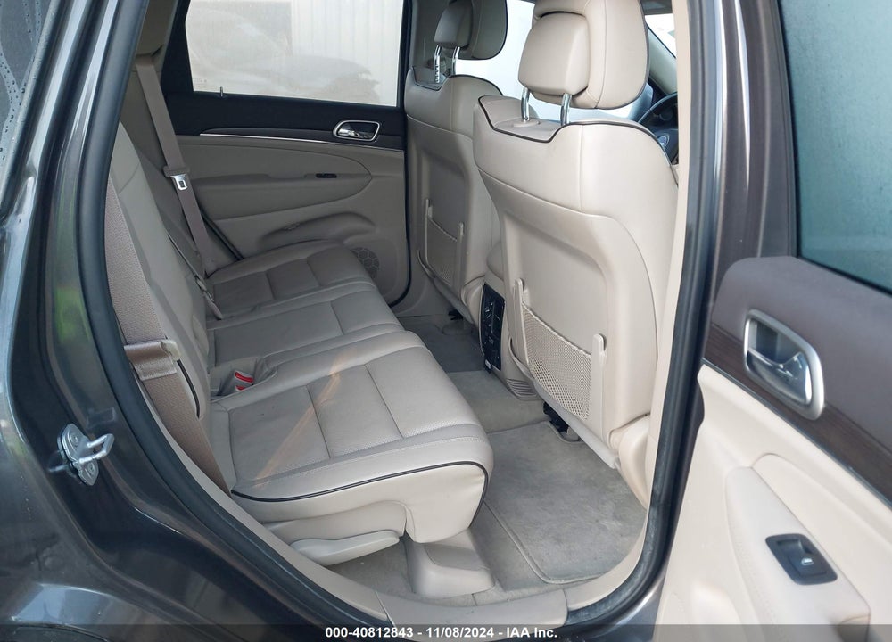 2014 JEEP GRAND CHEROKEE OVERLAND VIN: 1C4RJFCGXEC219067