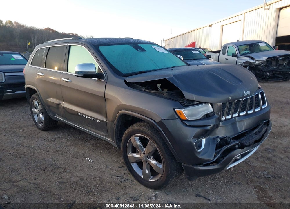 2014 JEEP GRAND CHEROKEE OVERLAND VIN: 1C4RJFCGXEC219067