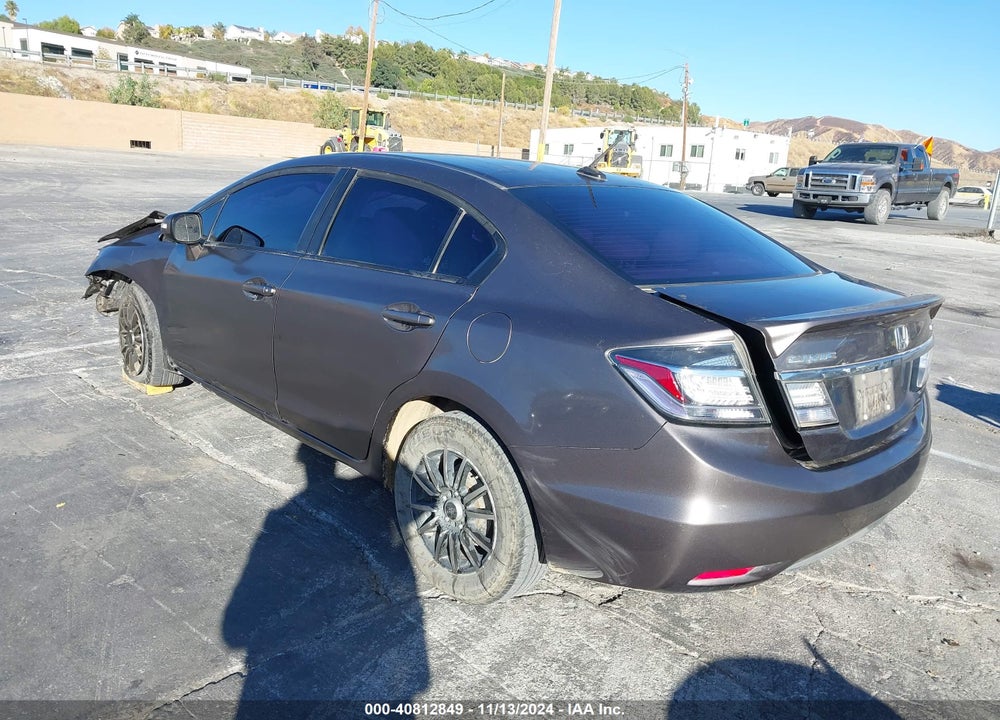 2013 HONDA CIVIC HYBRID VIN: 19XFB4F39DE202653