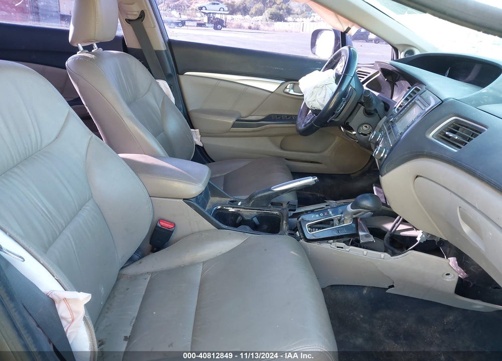 2013 HONDA CIVIC HYBRID VIN: 19XFB4F39DE202653