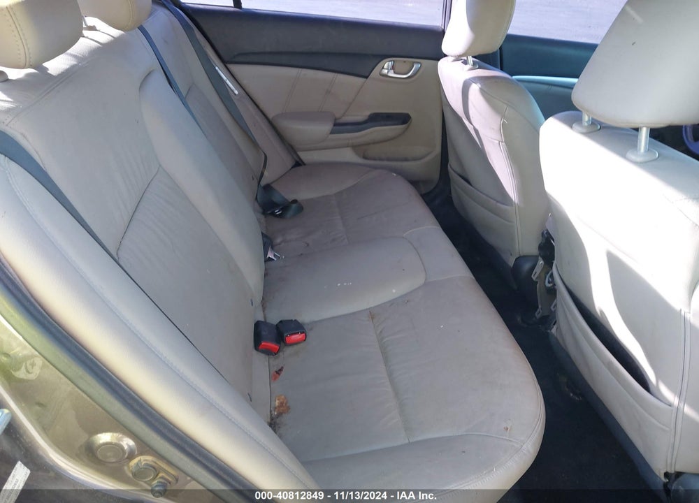 2013 HONDA CIVIC HYBRID VIN: 19XFB4F39DE202653
