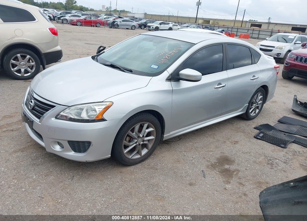 2014 NISSAN SENTRA SR VIN: 3N1AB7AP9EY322879