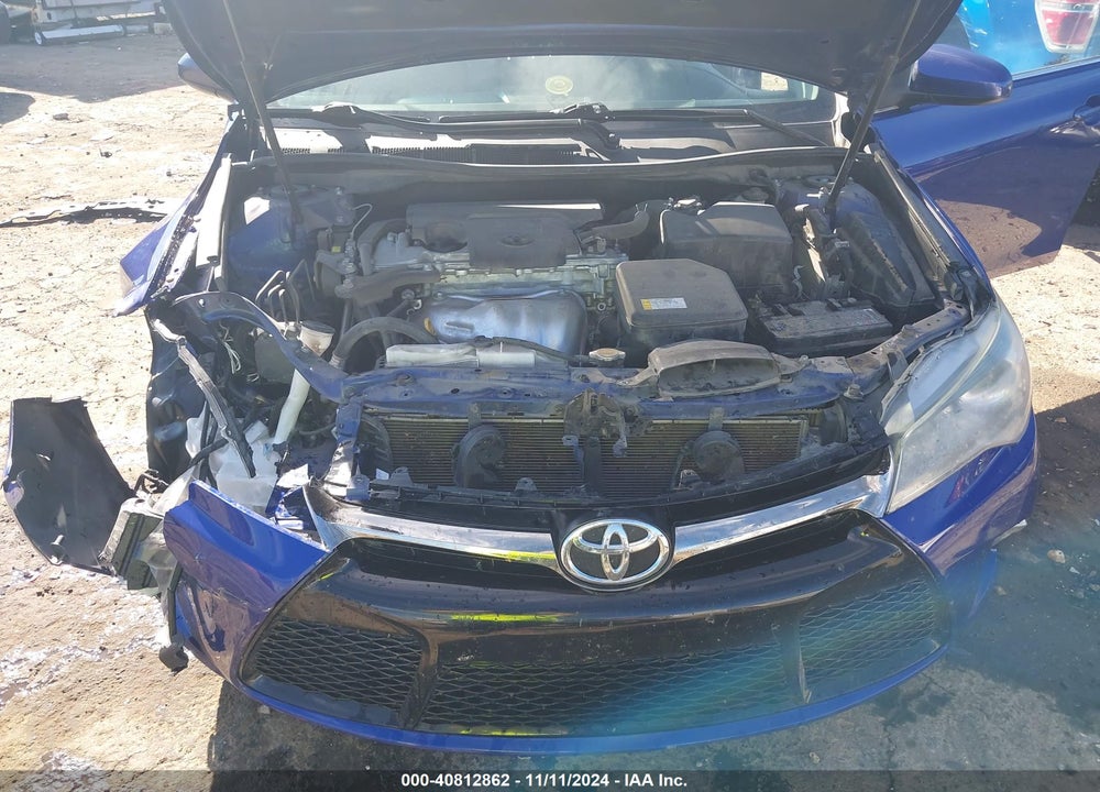 2015 TOYOTA CAMRY SE VIN: 4T1BF1FK5FU990078
