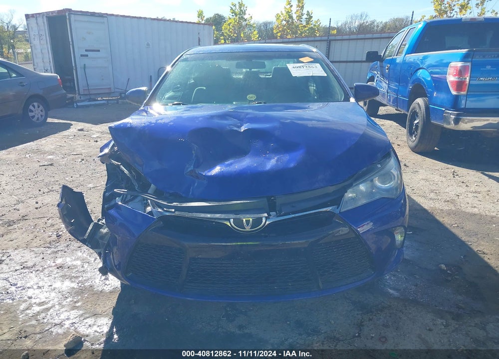 2015 TOYOTA CAMRY SE VIN: 4T1BF1FK5FU990078