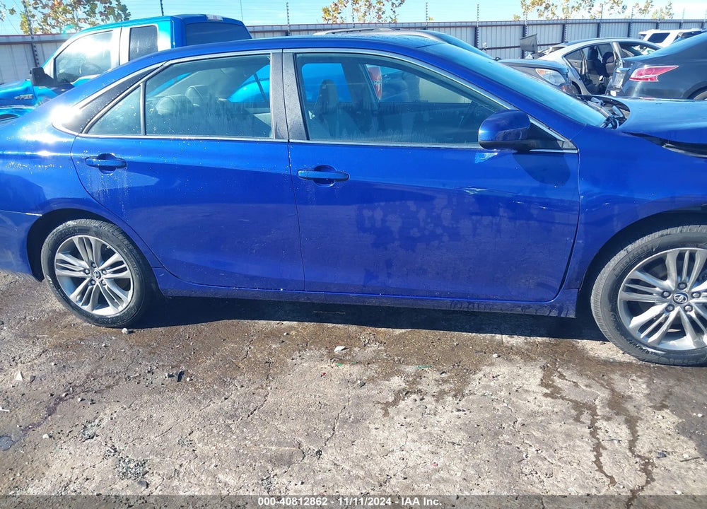 2015 TOYOTA CAMRY SE VIN: 4T1BF1FK5FU990078