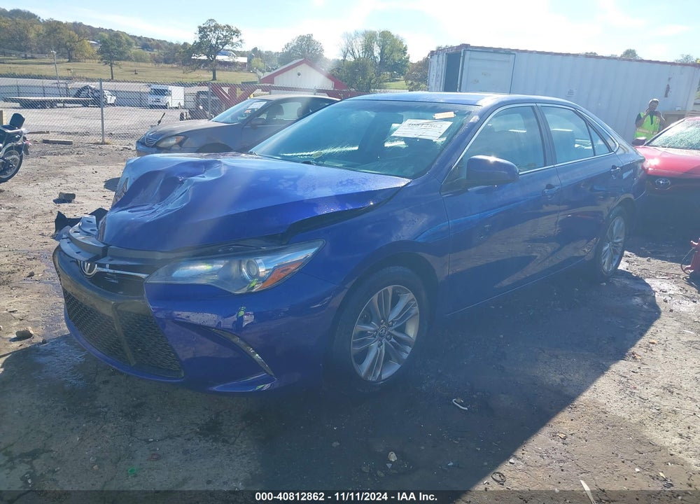 2015 TOYOTA CAMRY SE VIN: 4T1BF1FK5FU990078