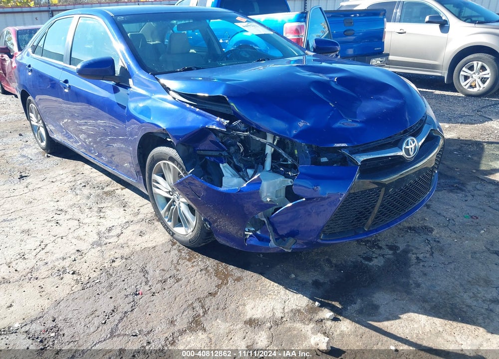 2015 TOYOTA CAMRY SE VIN: 4T1BF1FK5FU990078