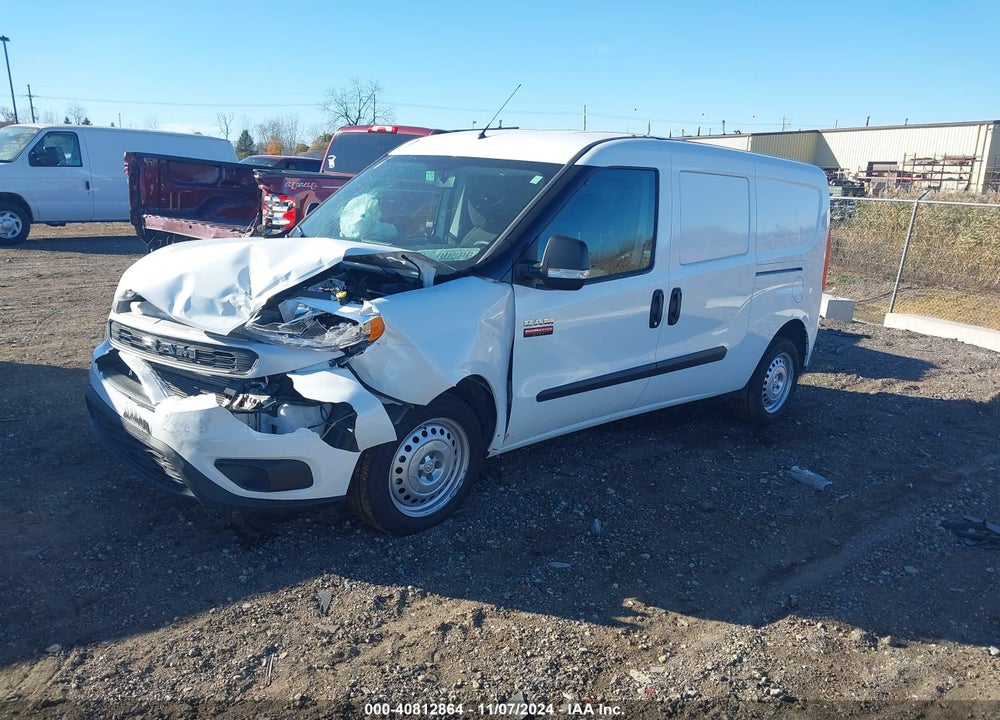 2022 RAM PROMASTER CITY CARGO VAN VIN: ZFBHRFAB9N6Y06552