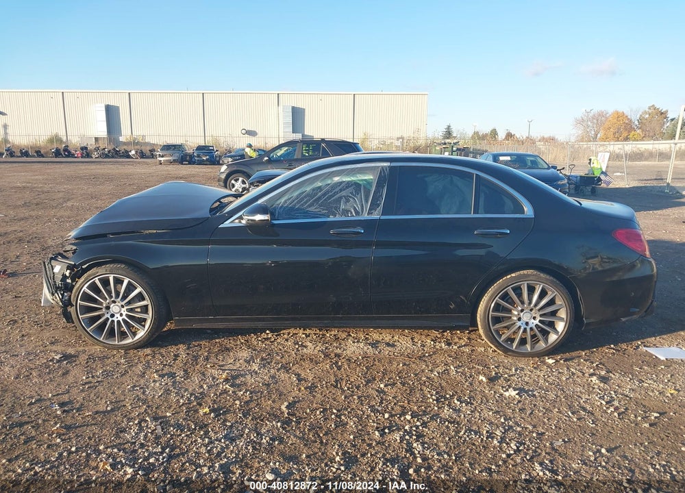 2015 MERCEDES-BENZ C 400 VIN: 55SWF6GB9FU012286