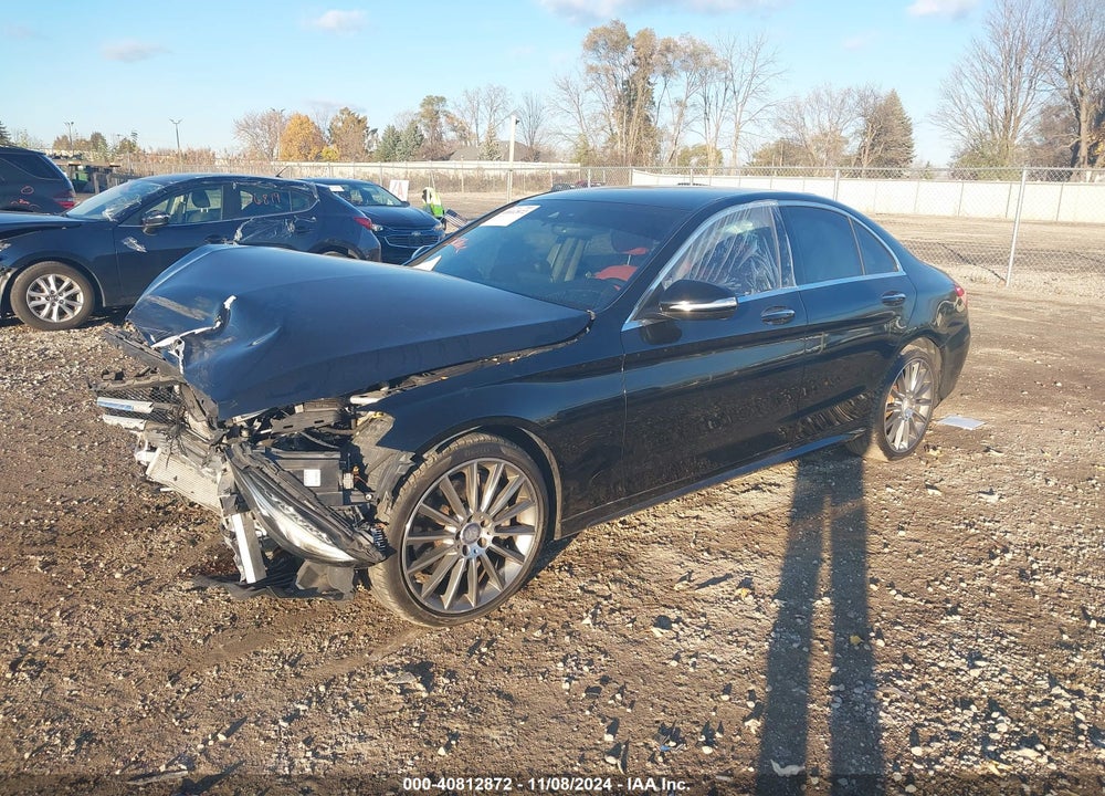 2015 MERCEDES-BENZ C 400 VIN: 55SWF6GB9FU012286