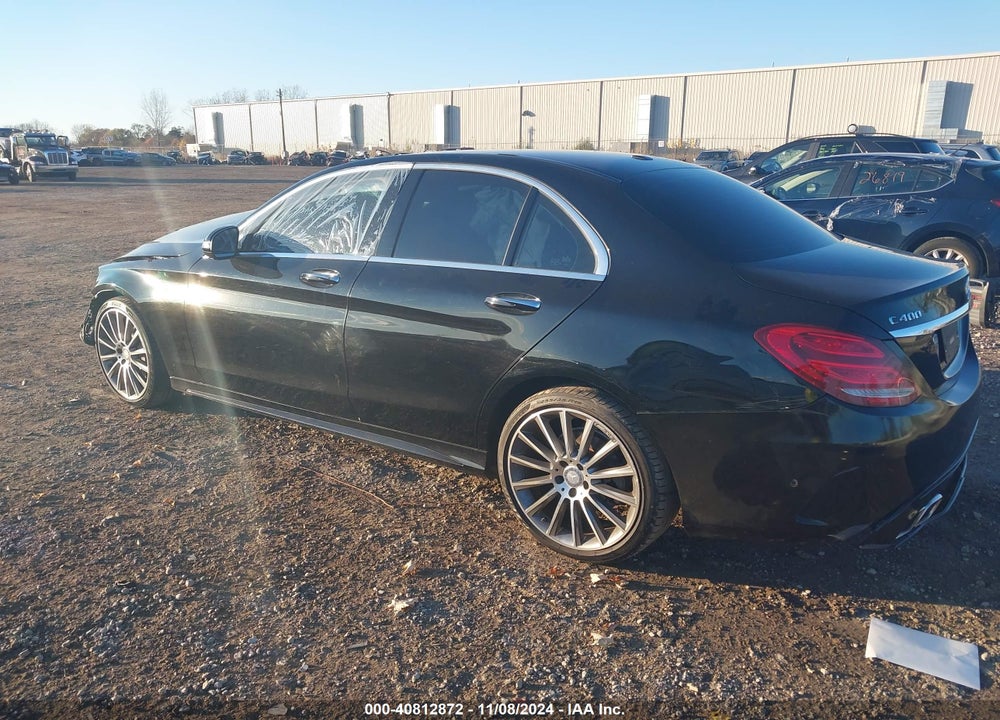 2015 MERCEDES-BENZ C 400 VIN: 55SWF6GB9FU012286