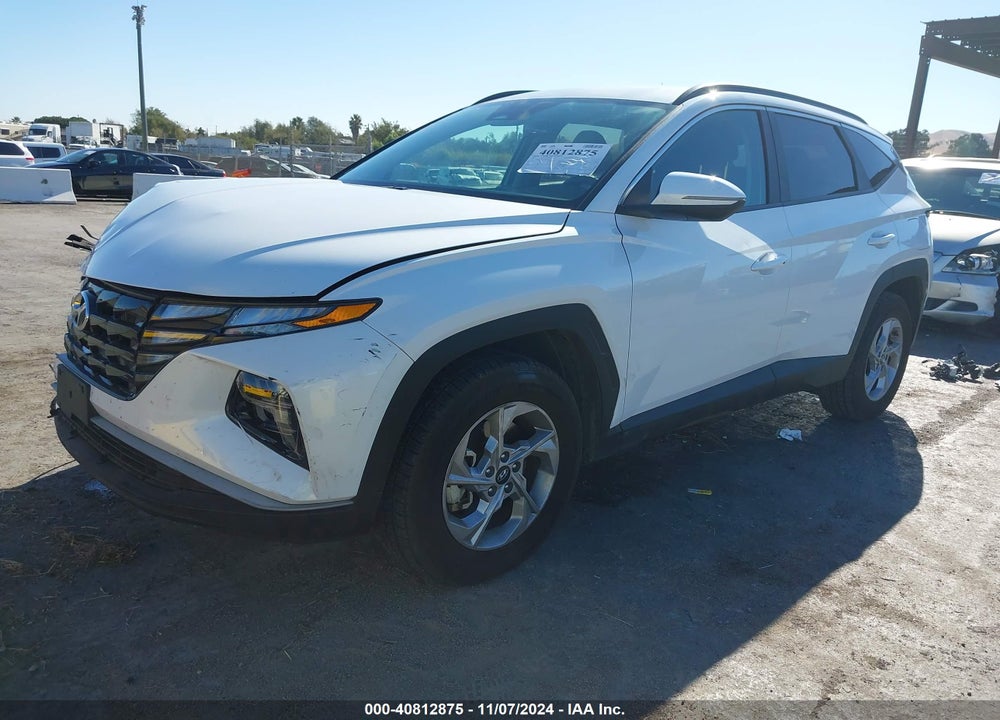 2022 HYUNDAI TUCSON SEL VIN: 5NMJBCAE1NH128913