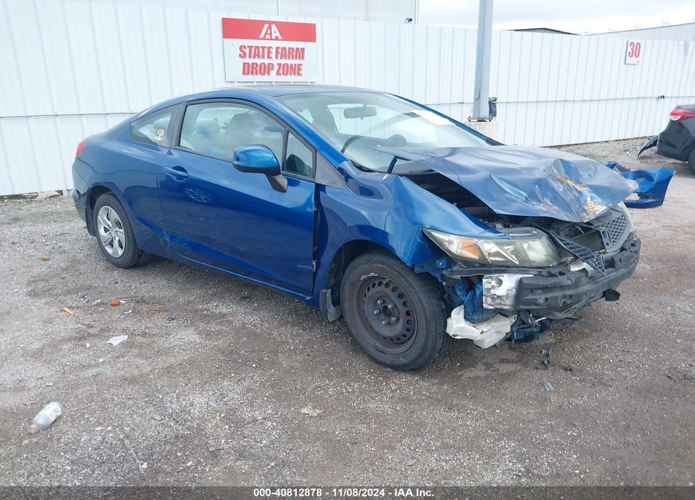 2013 HONDA CIVIC LX VIN: 2HGFG3B59DH527277