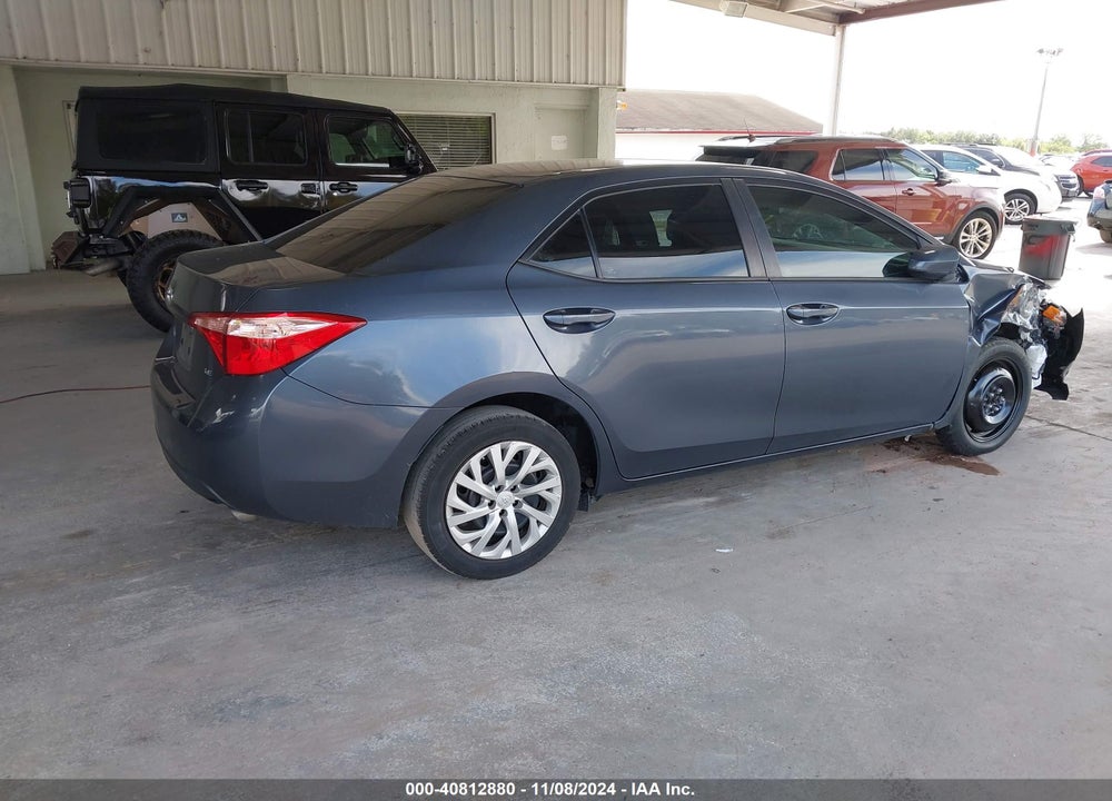 2018 TOYOTA COROLLA LE VIN: 5YFBURHE3JP842503