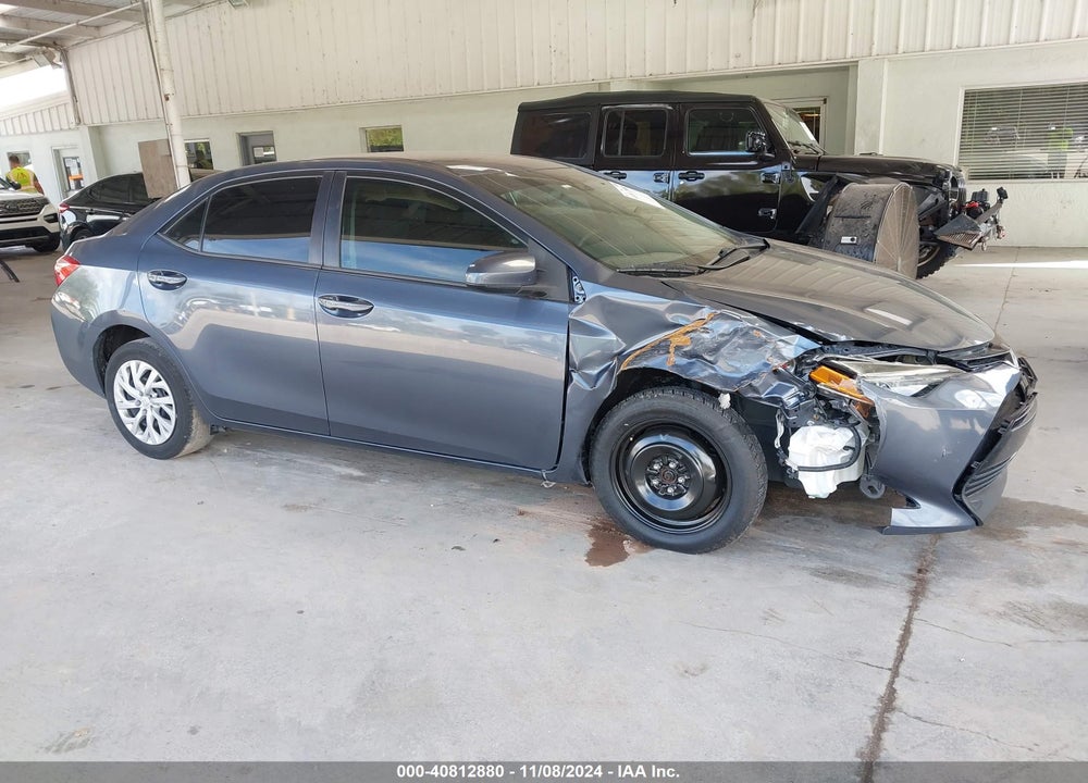 2018 TOYOTA COROLLA LE VIN: 5YFBURHE3JP842503