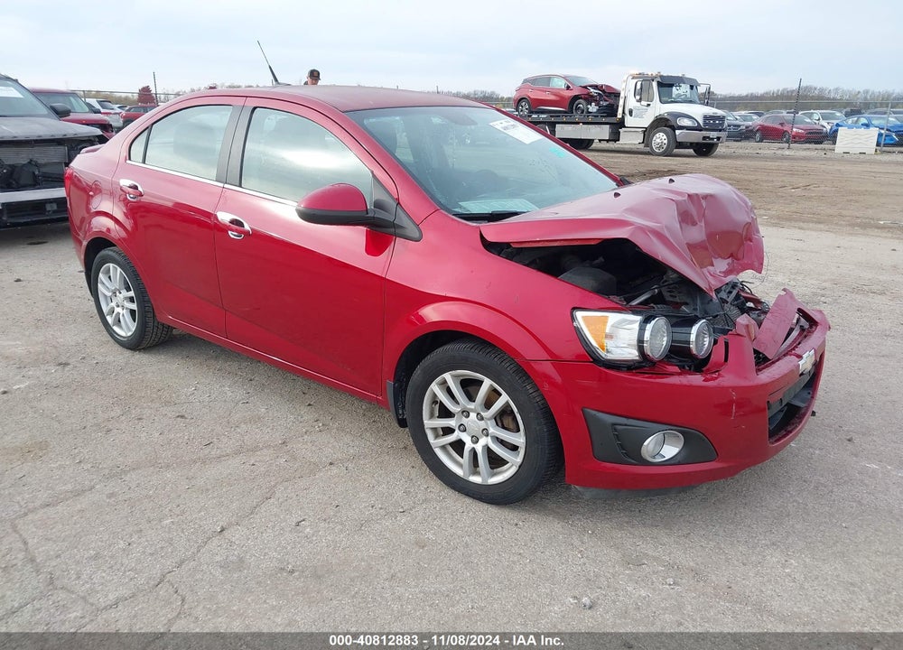 2013 CHEVROLET SONIC LT AUTO VIN: 1G1JC5SH7D4103337