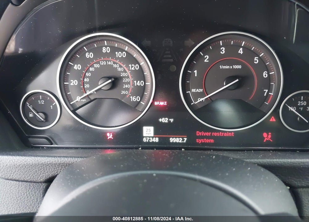2016 BMW 340I VIN: WBA8B7C51GK703714