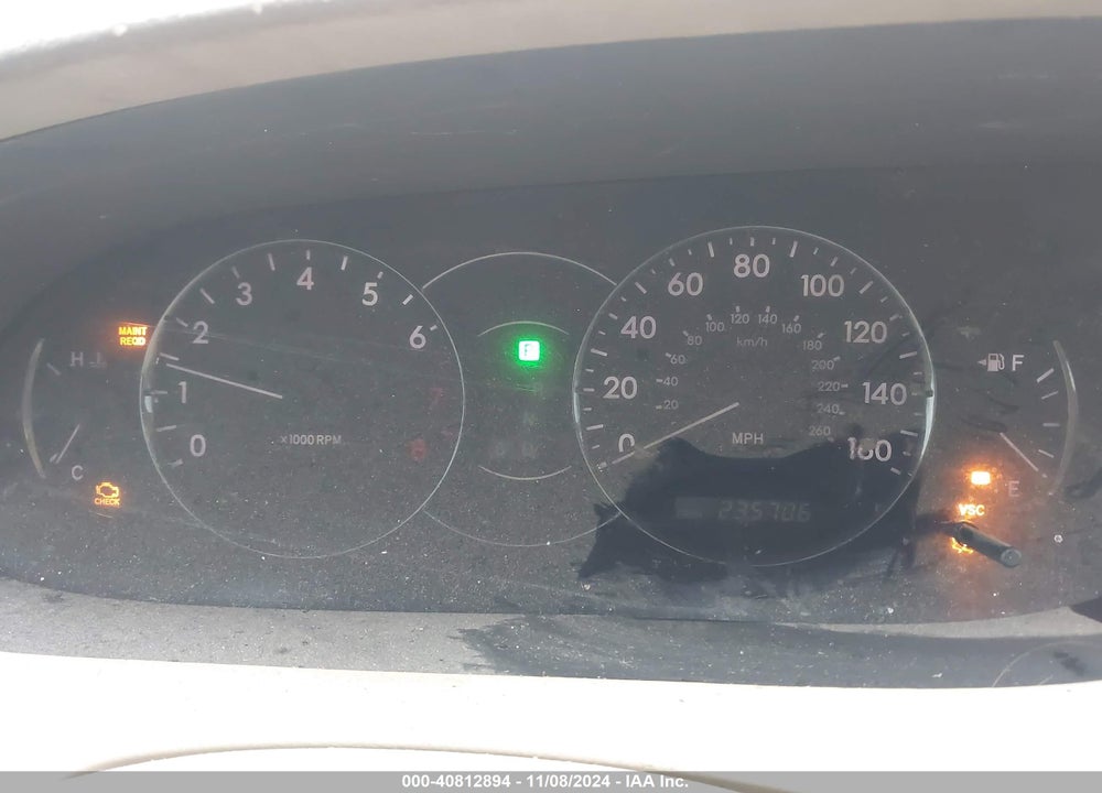2005 TOYOTA AVALON LIMITED VIN: 4T1BK36B75U018634