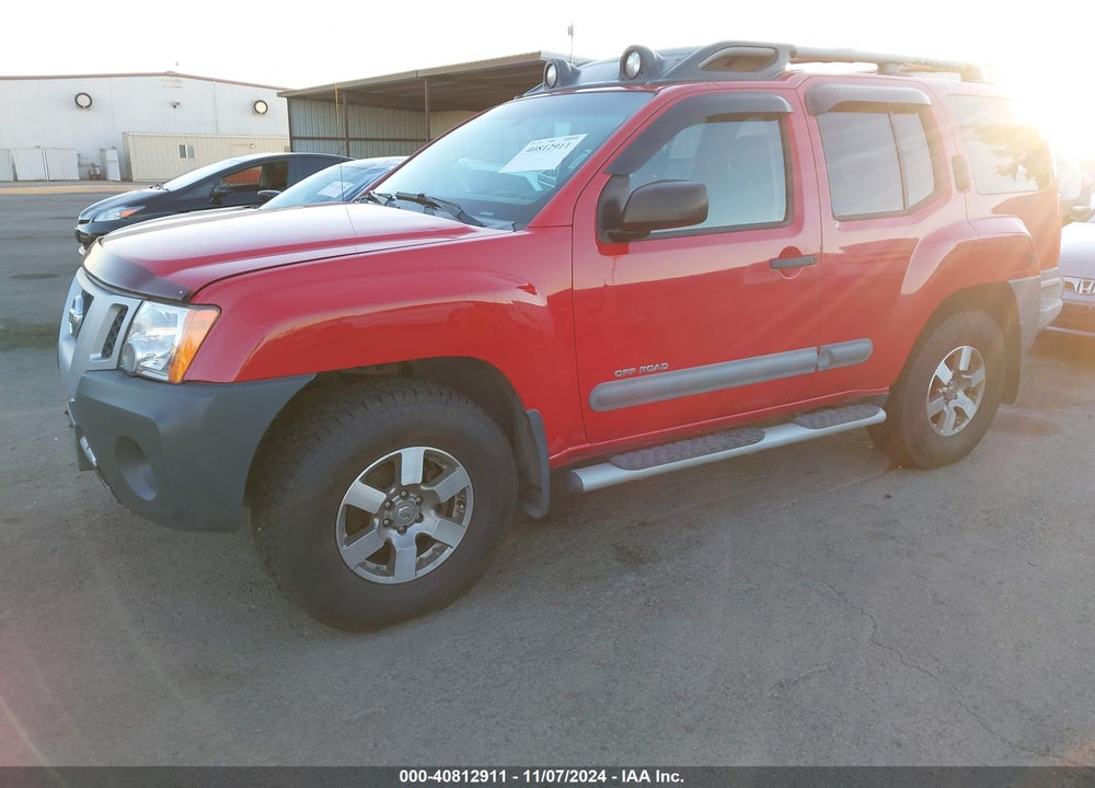2009 NISSAN XTERRA OFF ROAD VIN: 5N1AN08W89C504558