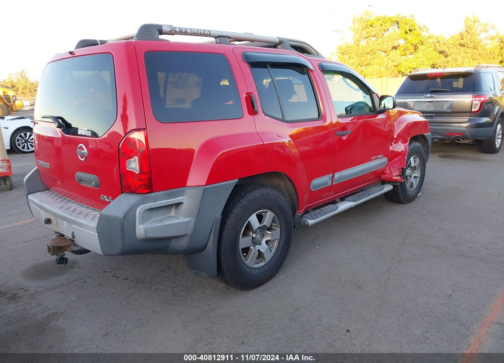 2009 NISSAN XTERRA OFF ROAD VIN: 5N1AN08W89C504558