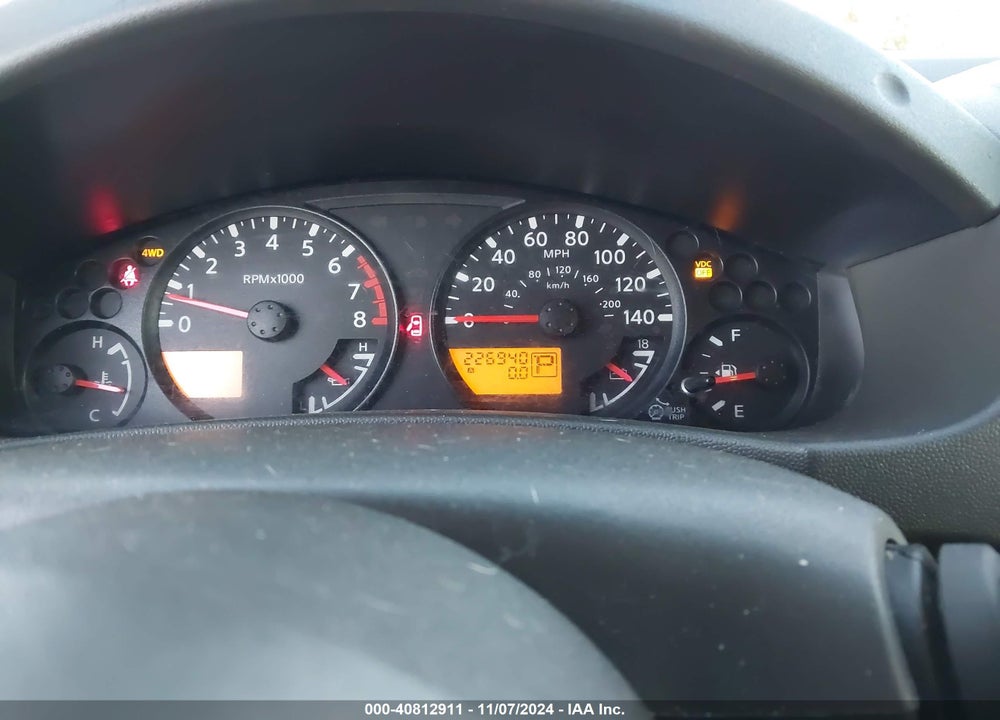 2009 NISSAN XTERRA OFF ROAD VIN: 5N1AN08W89C504558