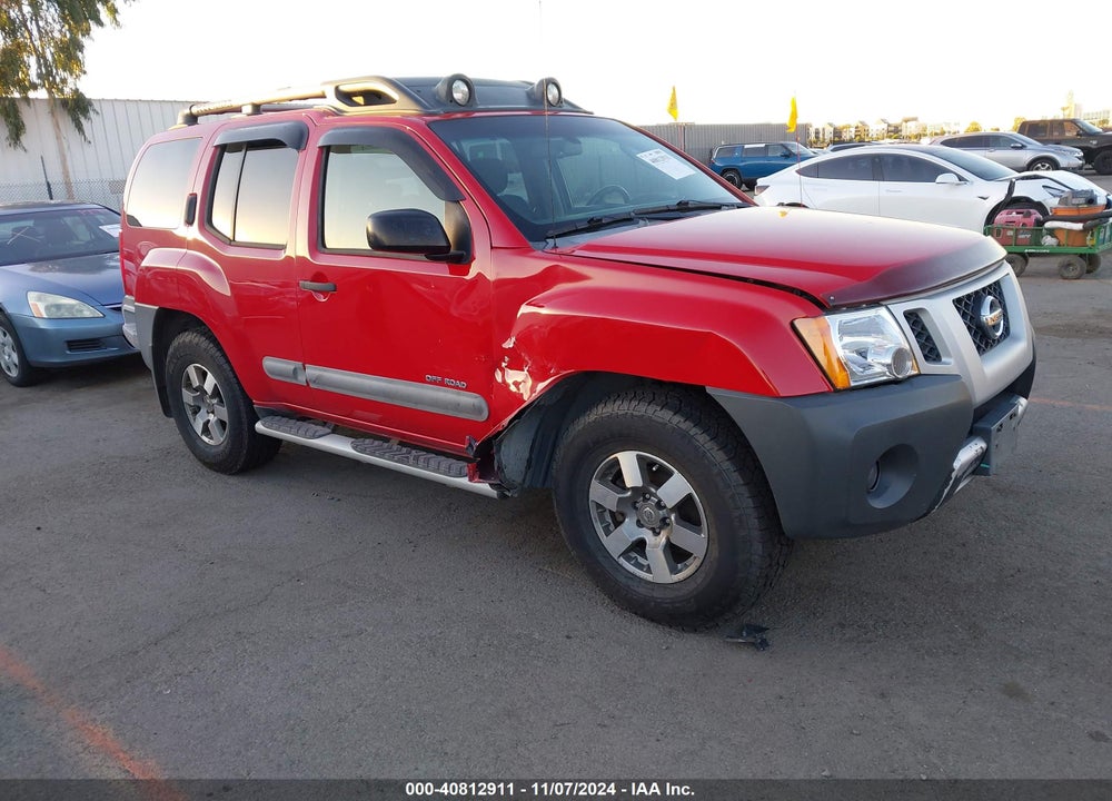 2009 NISSAN XTERRA OFF ROAD VIN: 5N1AN08W89C504558