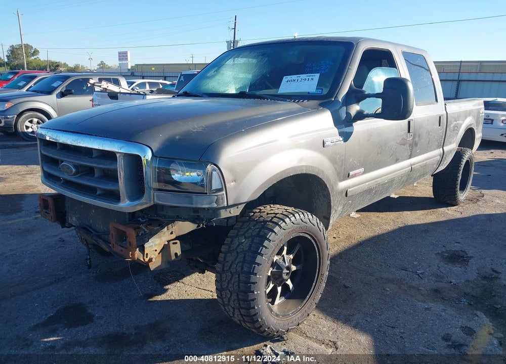 2002 FORD F-250 VIN: 1FTNW21F82ED70492