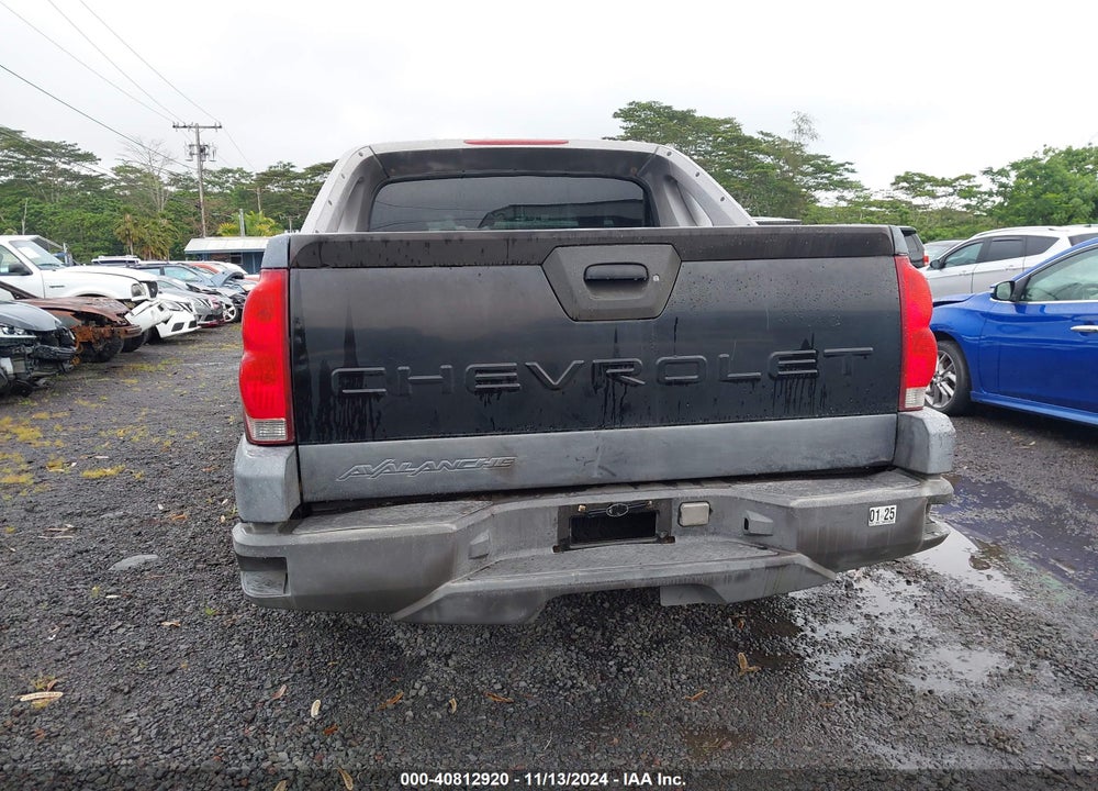 2003 CHEVROLET AVALANCHE 1500 VIN: 3GNEC13T13G301764