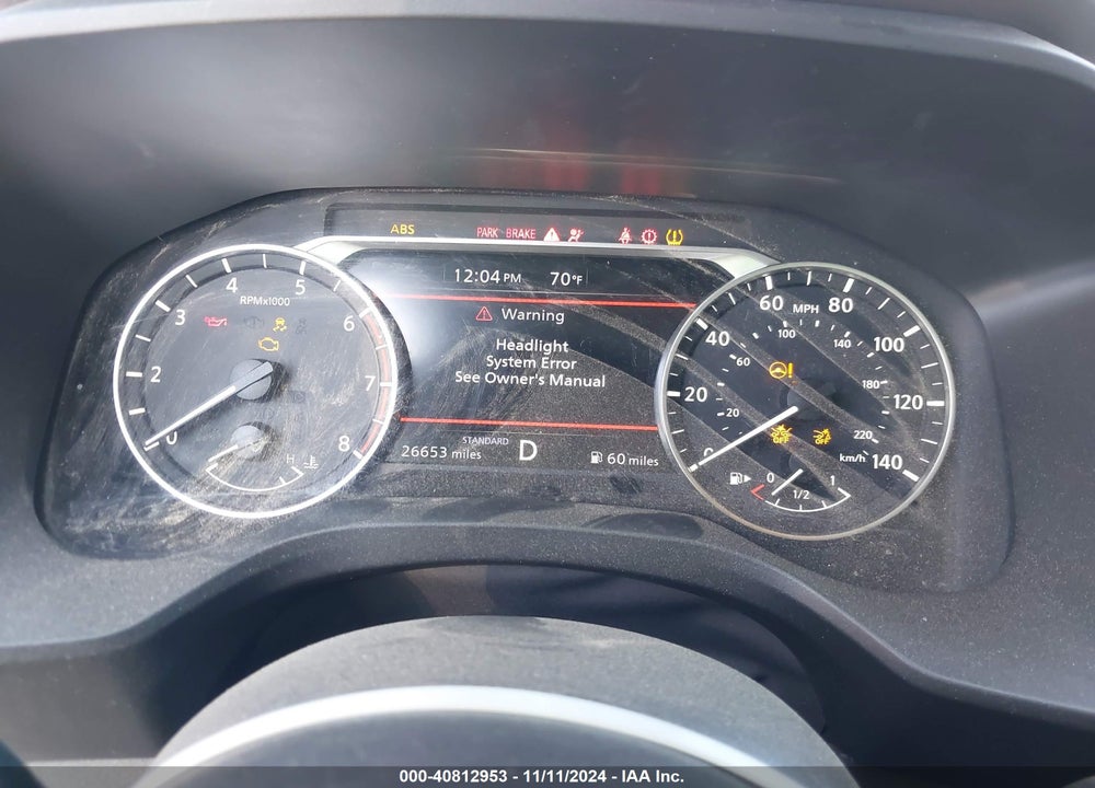 2023 NISSAN ROGUE SV FWD VIN: JN8BT3BA5PW404964