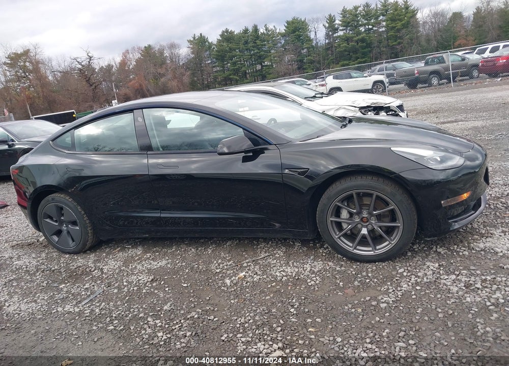 2021 TESLA MODEL 3 LONG RANGE DUAL MOTOR ALL-WHEEL DRIVE VIN: 5YJ3E1EB6MF055901