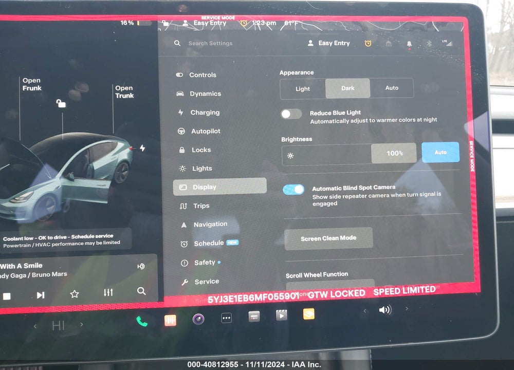 2021 TESLA MODEL 3 LONG RANGE DUAL MOTOR ALL-WHEEL DRIVE VIN: 5YJ3E1EB6MF055901