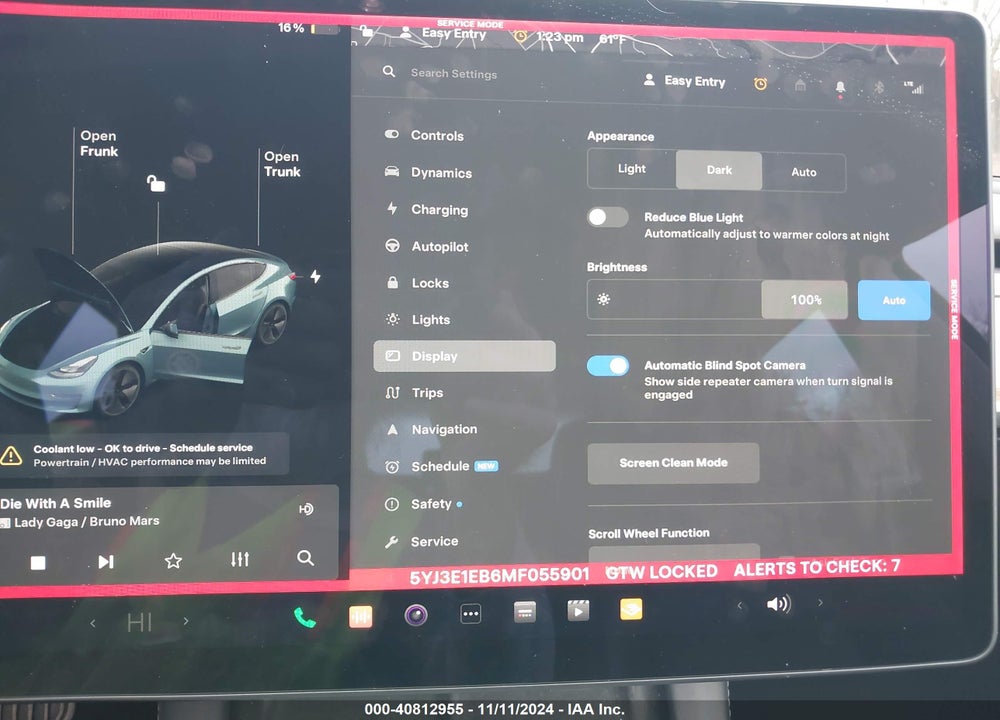 2021 TESLA MODEL 3 LONG RANGE DUAL MOTOR ALL-WHEEL DRIVE VIN: 5YJ3E1EB6MF055901