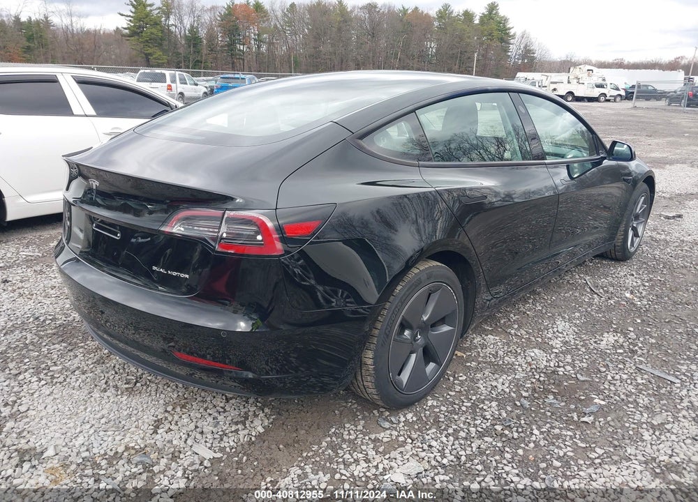 2021 TESLA MODEL 3 LONG RANGE DUAL MOTOR ALL-WHEEL DRIVE VIN: 5YJ3E1EB6MF055901