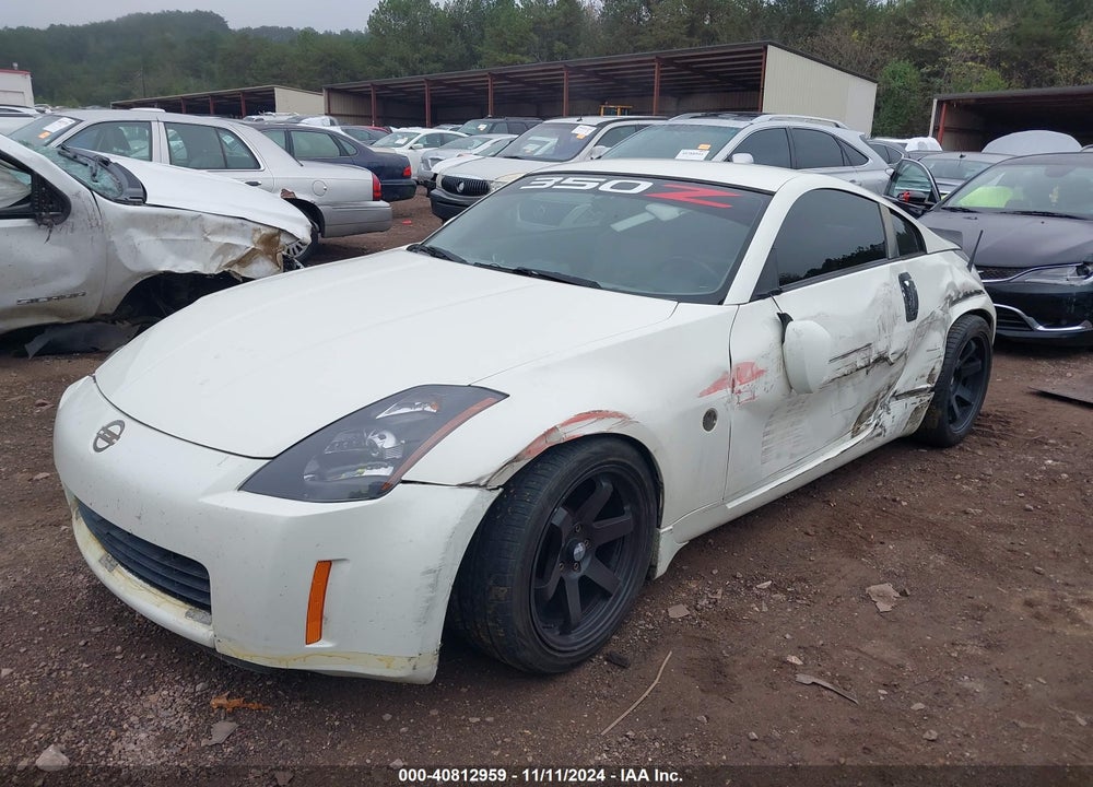 2004 NISSAN 350Z TOURING VIN: JN1AZ34D84M100938