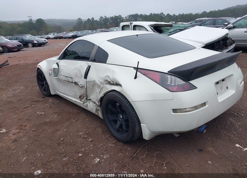 2004 NISSAN 350Z TOURING VIN: JN1AZ34D84M100938