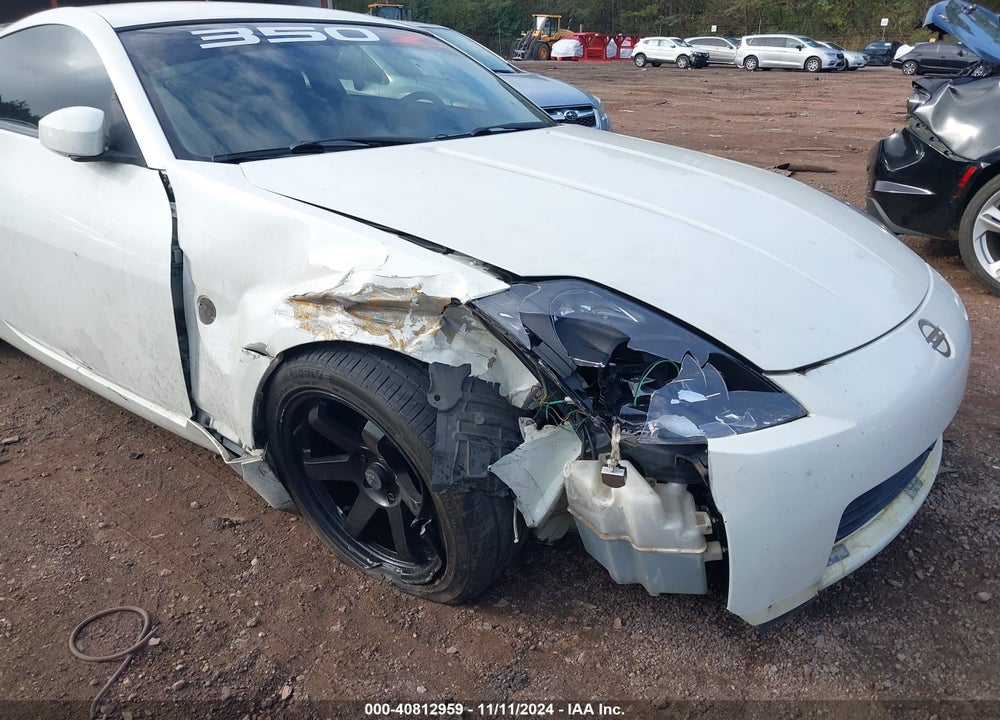2004 NISSAN 350Z TOURING VIN: JN1AZ34D84M100938